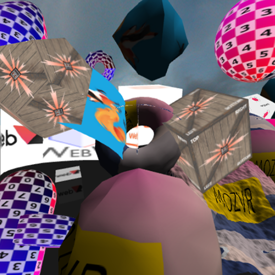 webvr app, programmed directly in WebGL by Pete Markiewicz
